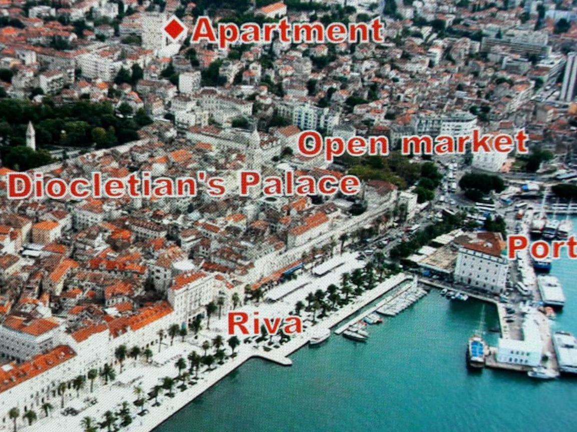 Apartment Brazuca-Center Split Bagian luar foto